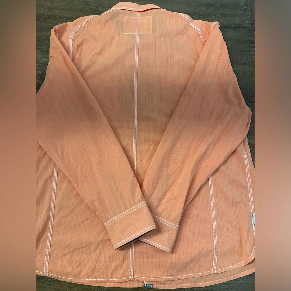 Buckle Black Relaxed Fit Long Sleeve Pearl Snap Shirt‎ Size XL Great Condition